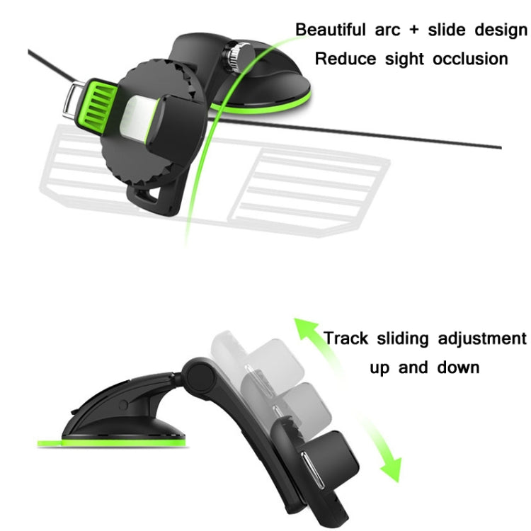 Diamond Car Suction Mobile Phone Holder