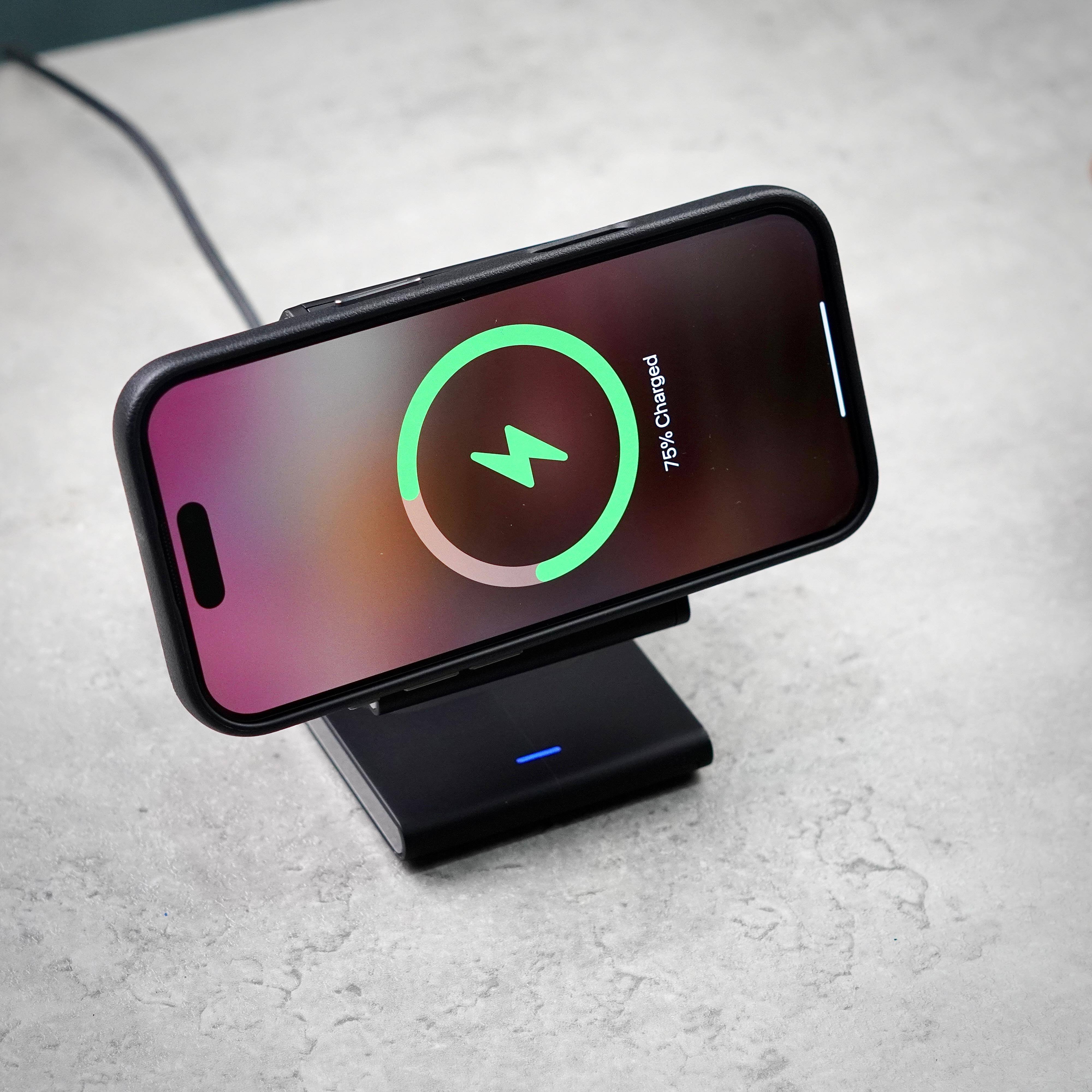 Lito LT-W02 15W 3in1 Wireless Charger | Qi2 Certified 3 in 1 Portable Charger 15W for iPhone,iWatch,AirPods